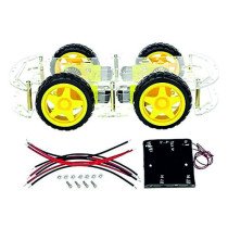 2W Transparent Robot Smart Car Chassis