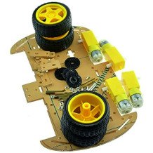 2W Transparent Robot Smart Car Chassis