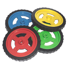 BO Motor Wheel Ø70 MM Multicolour