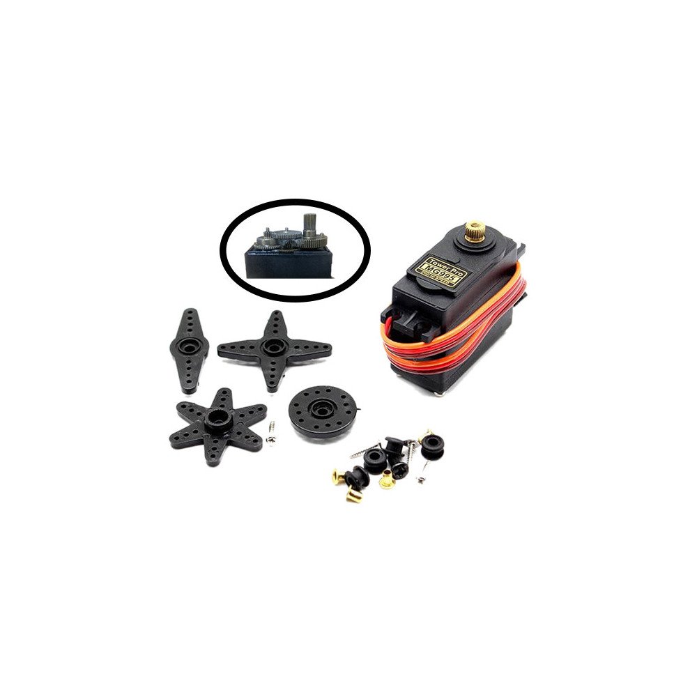 SERVO MG995 12KG 180° FULL METAL GEAR