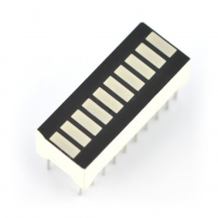 10 Segment Line Bar Display Multicolour