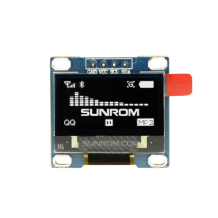 0.96" 12C IIC OLED LCD MODULE 4PIN (GND VCC) WHITE