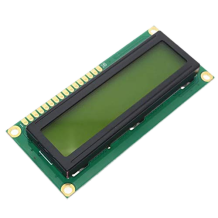 LCD1602 Yellow/Green Backlight