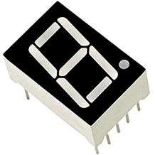 Seven Segment Single Digit Display