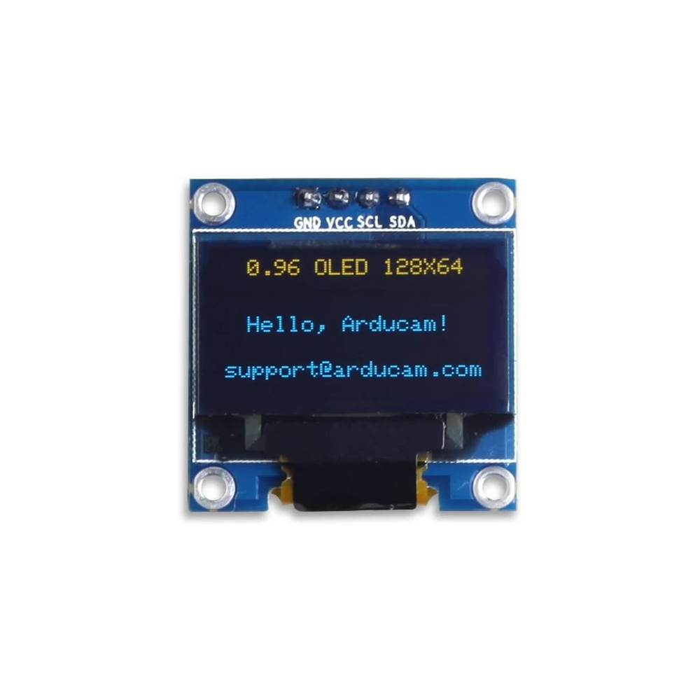 0.96" 12C IIC OLED LCD Module 4PIN (GND VCC) 0.96" 12C IIC OLED LCD Module 4PIN (GND VCC)