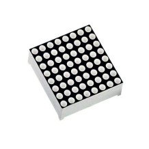 8X8 RED 64 LED DOT MATRIX 3MM CA 32*32 MM