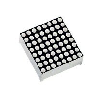 8X8 RED 64 LED DOT MATRIX 3MM CA 32*32 MM