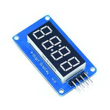 4 BITS TM 1637 RED LED DISPLAY MODULE & CLOCK