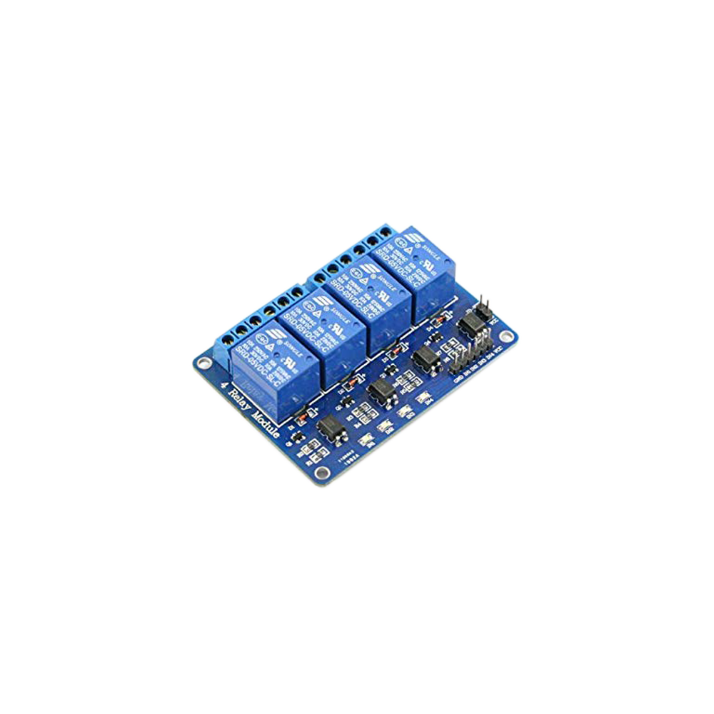 4 Channel Relay Module 5V with Light Coupling 4 Channel Relay Module 5V with Light Coupling
