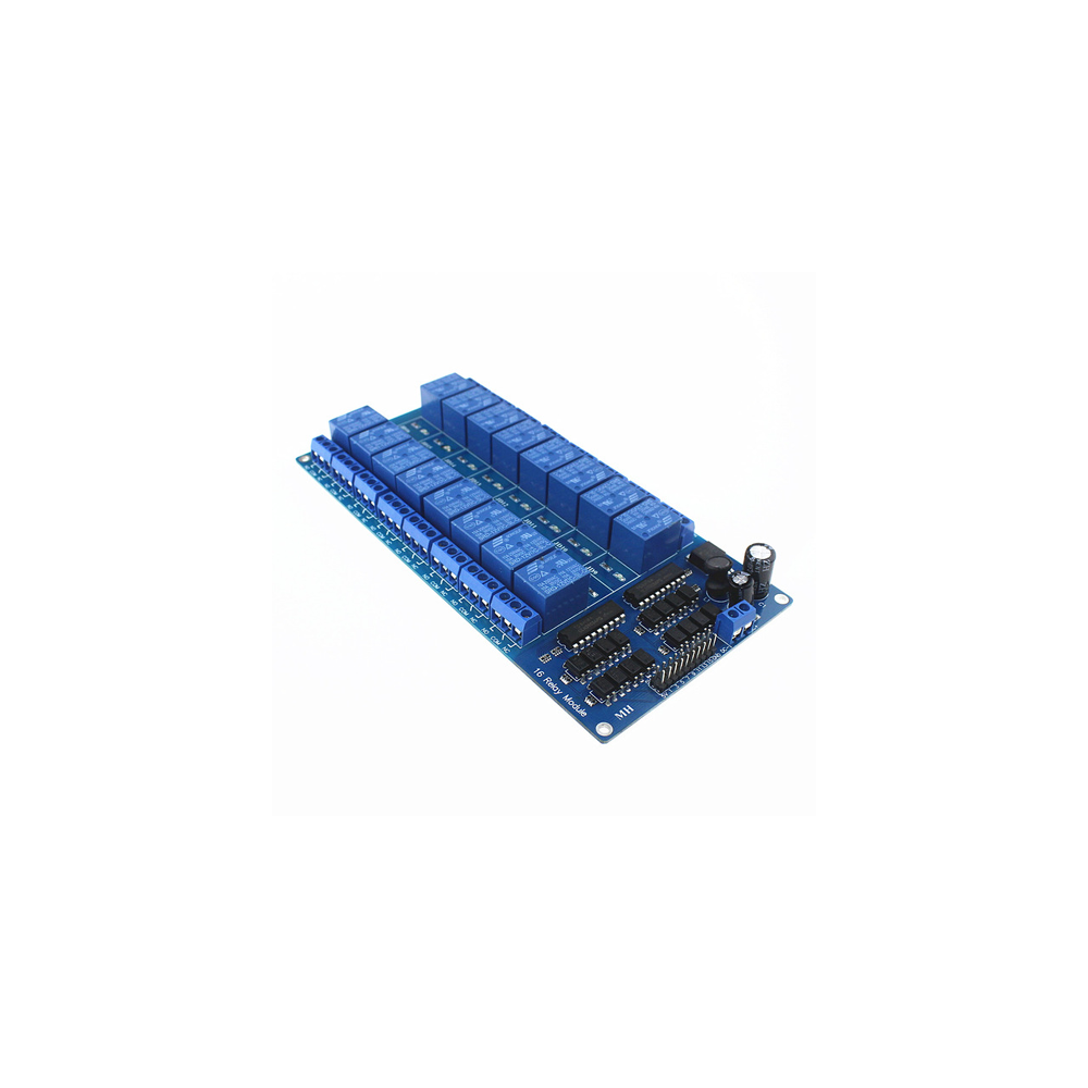 16WAY 5V Relay Module With Auto Coupler Protection 16WAY 5V Relay Module With Auto Coupler Protection