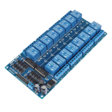 12V 16 Channel Relay Module with Light Coupling Power Supply