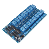 12V 16 Channel Relay Module with Light Coupling Power Supply