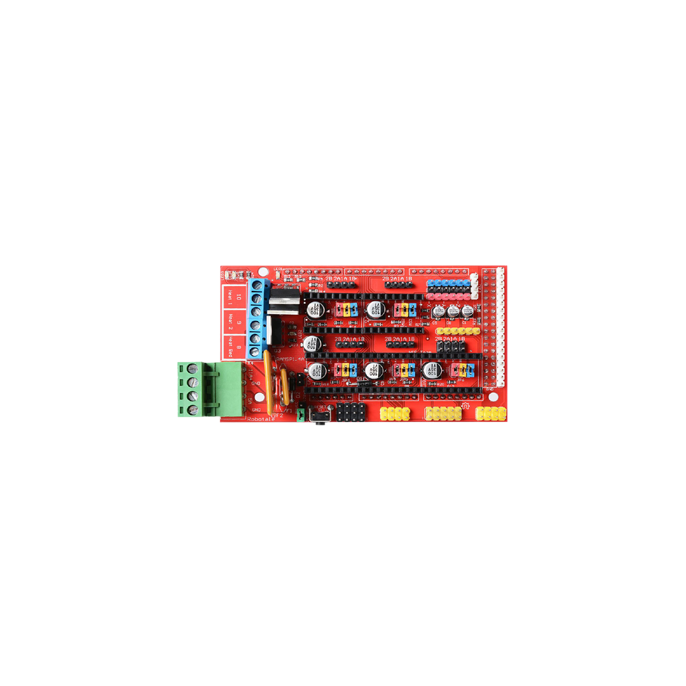 RAMPS 1.4 Board Red For 2560 3A001