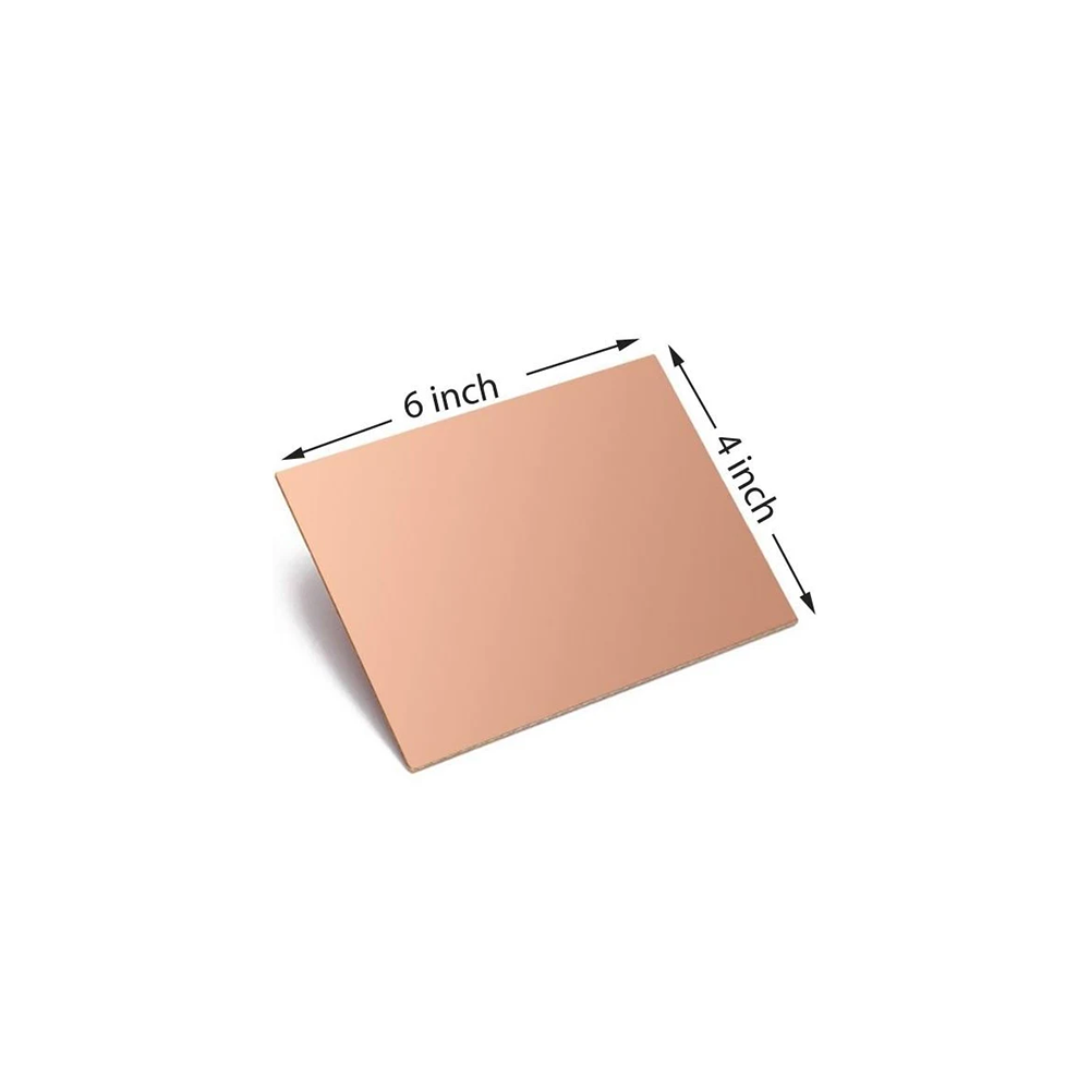 GENERAL PURPOSE COPPER PCB 6"X4" W/OUT HOLE GENERAL PURPOSE COPPER PCB 6"X4" W/OUT HOLE