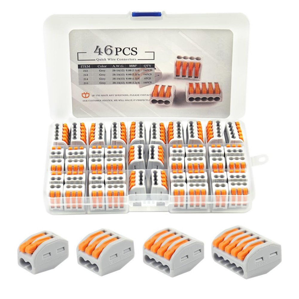 46PC QUICK TERMINAL CONNECTORS KIT 46PC QUICK TERMINAL CONNECTORS KIT