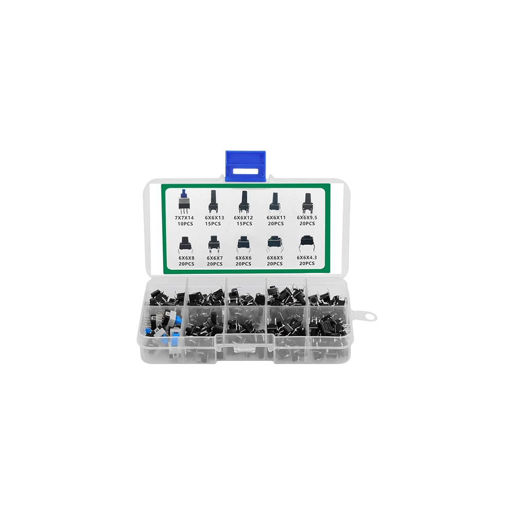 180 PC TACT SWITCH KIT 180 PC TACT SWITCH KIT